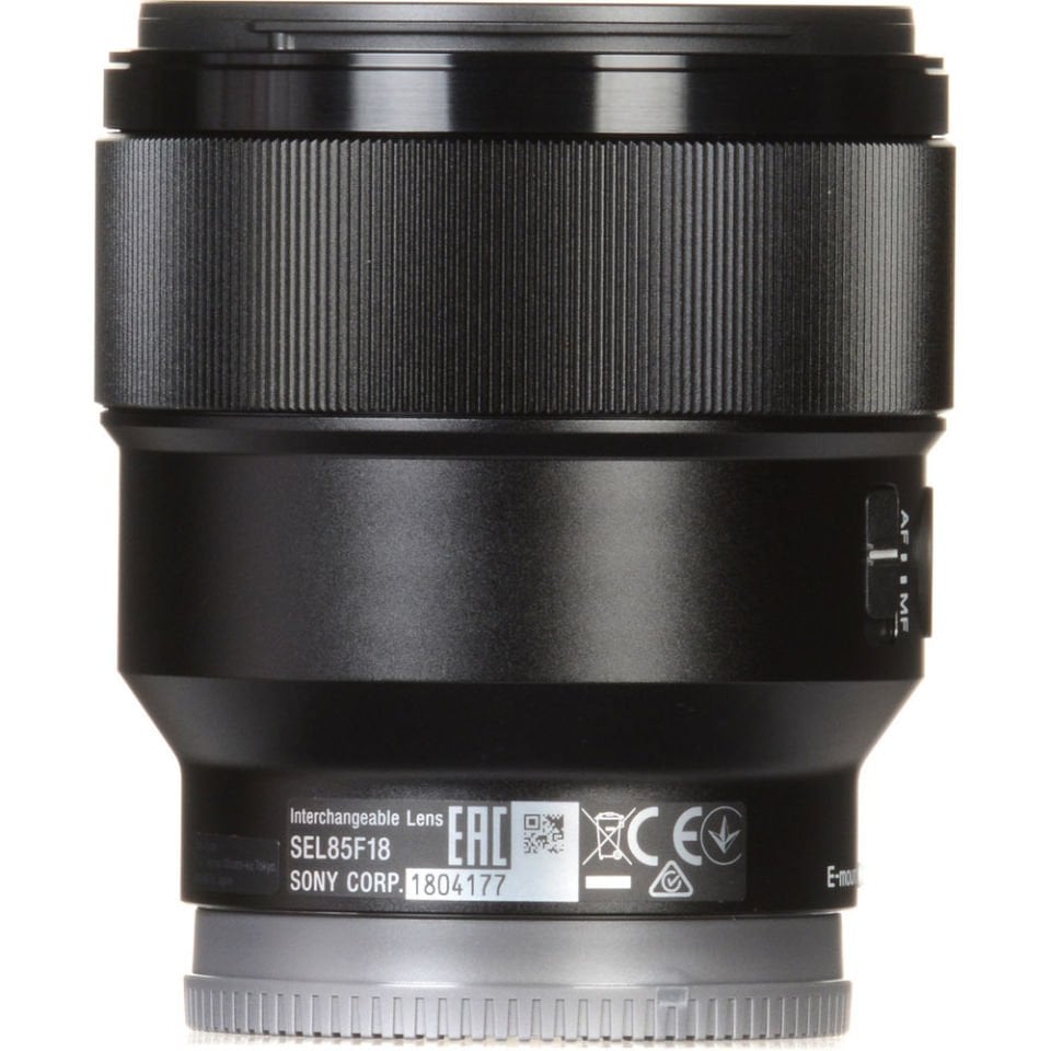 Sony FE 85mm F1.8 Full-Frame Lens