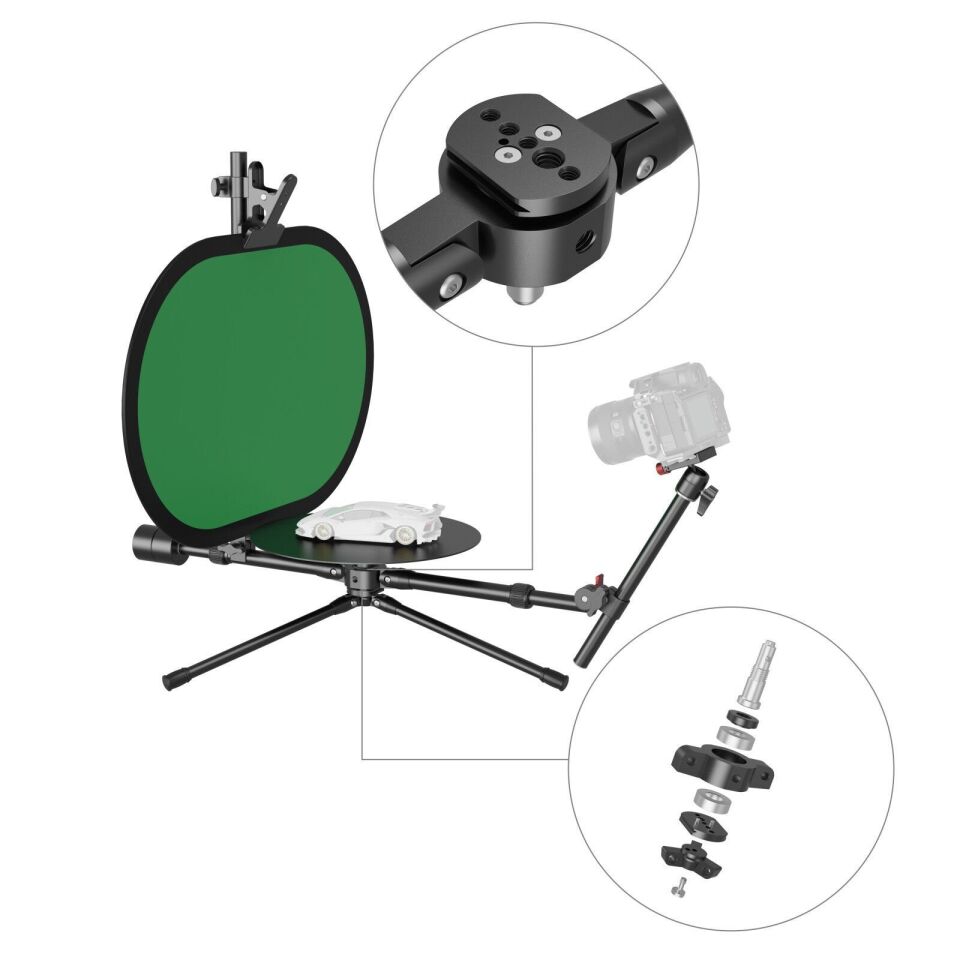 SmallRig 4807 Profesyonel 12'' 360° Fotoğrafçılık Pikabı