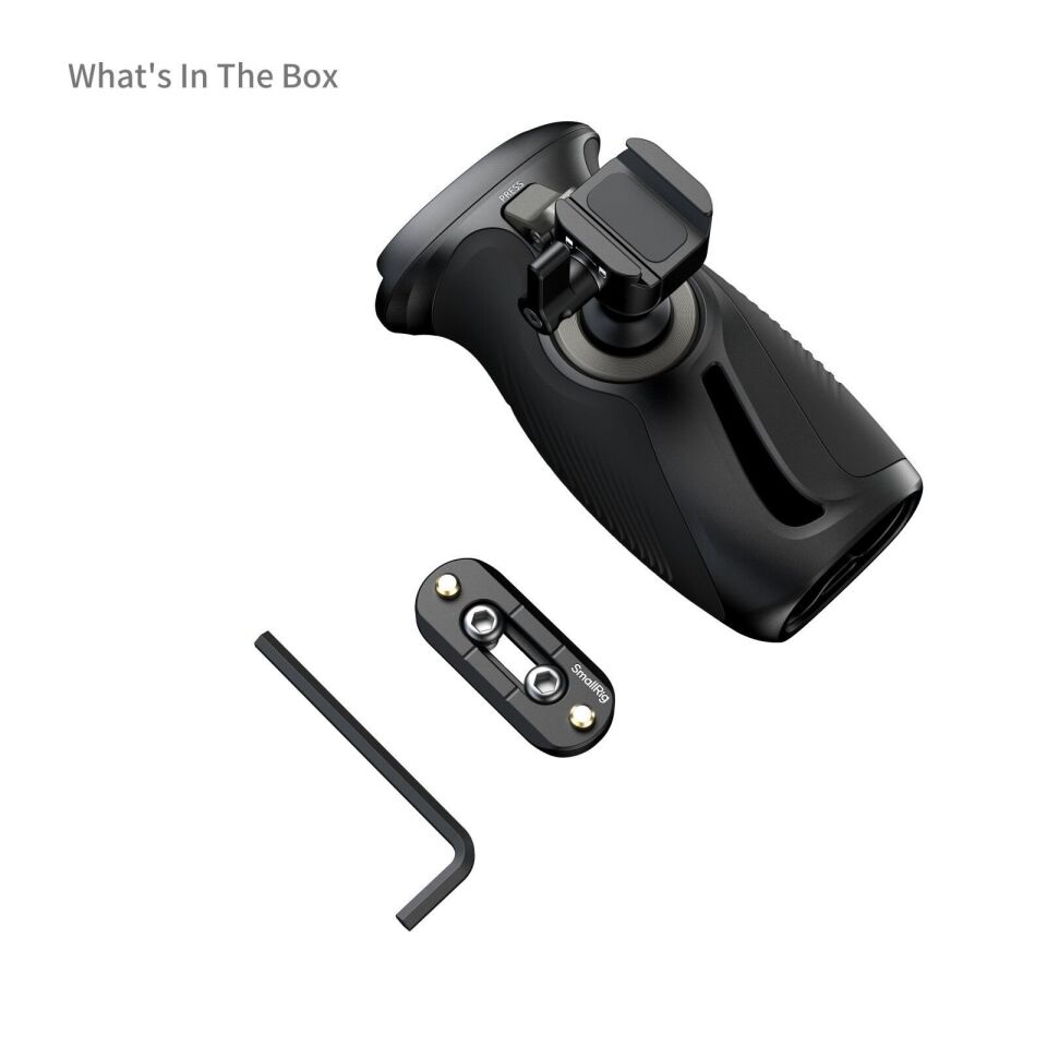 SmallRig 5160 NATO Kelepçeli Döner Yan Tutamak