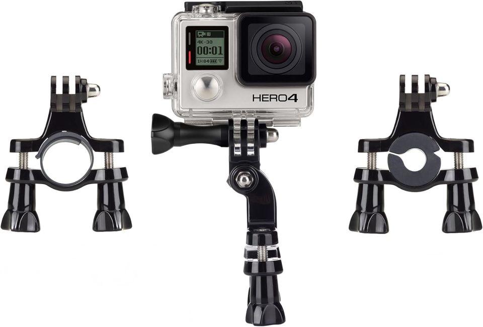 GoPro Sele Borusu ve Gidon Bağlantı Aparatı