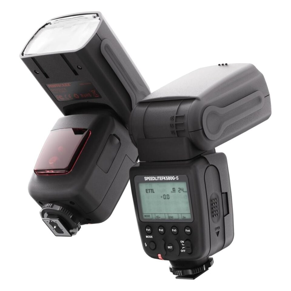 Photoolex G60 FK580G-S GN60 TTL HSS Sony Uyumlu Speedlite Flaş - TF-LS-068DF-SY-PL