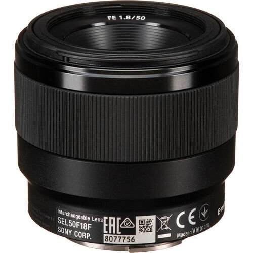 Sony FE 50mm F1,8 Full Frame Lens