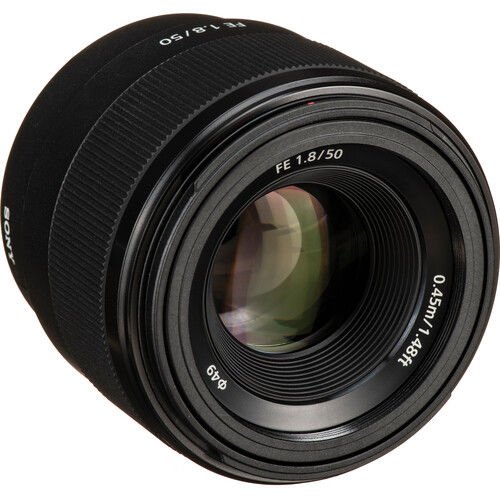 Sony FE 50mm F1,8 Full Frame Lens
