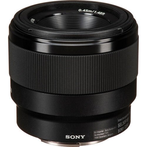 Sony FE 50mm F1,8 Full Frame Lens