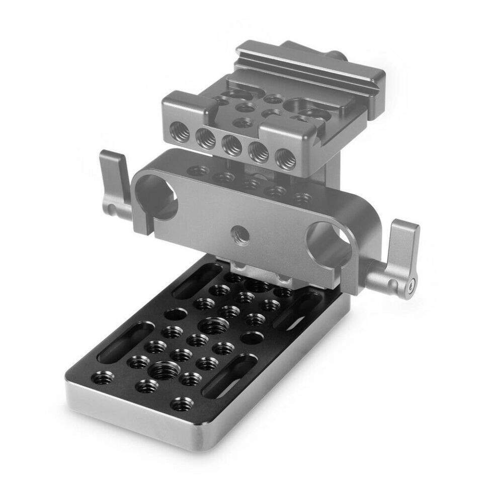 SmallRig 1598 1/4 - 3/8-16 Vida Delik Plakası Cheeseplate