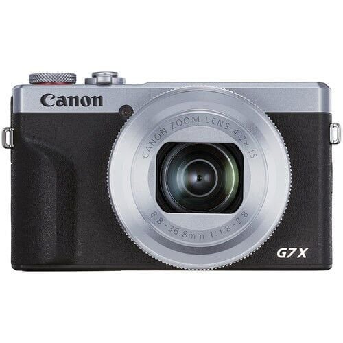 Canon G7X Mark III PowerShot Dijital Fotoğraf Makinesi (Gümüş)