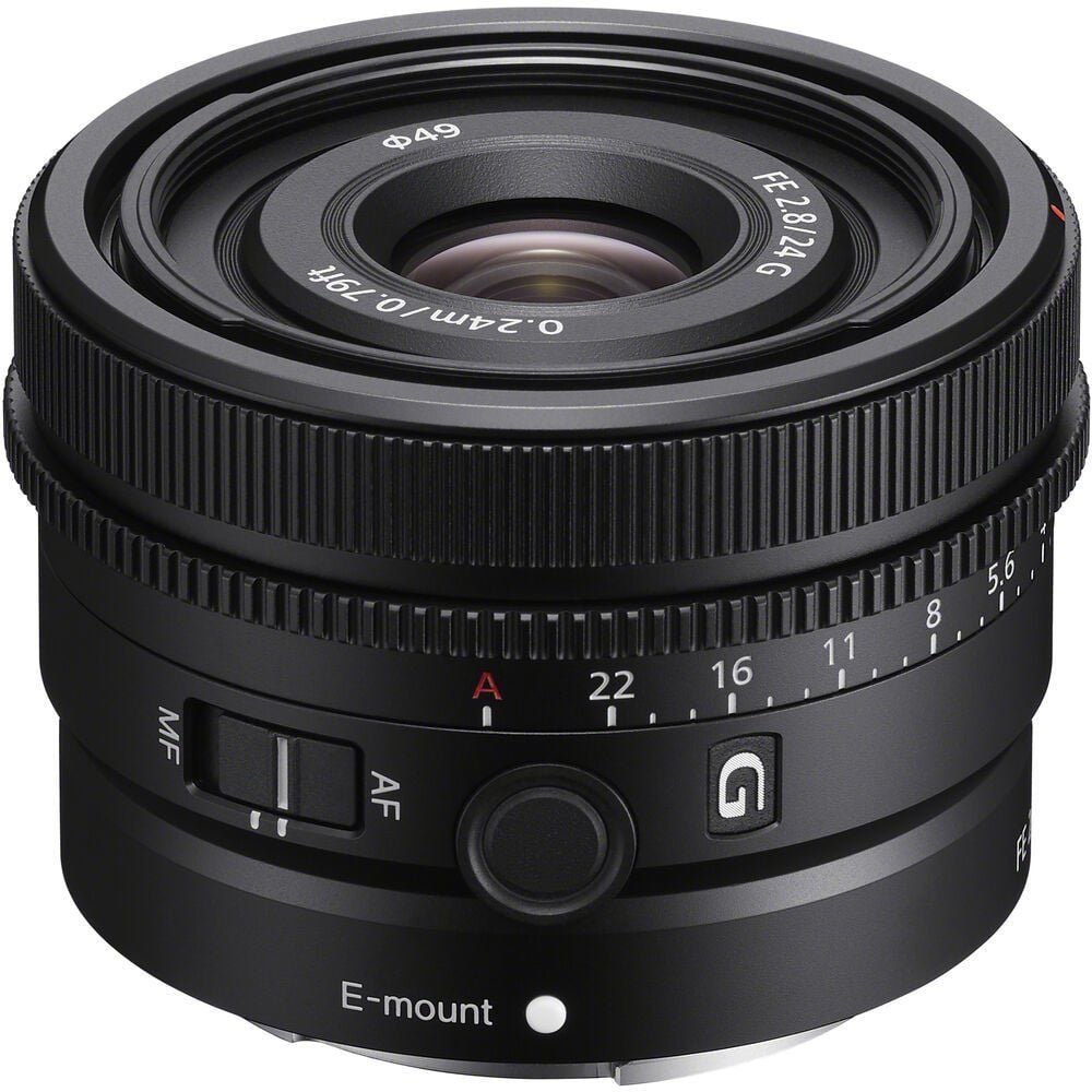 Sony FE 24mm F2.8 G Full Frame Lens (Sony Eurasia Garantili)