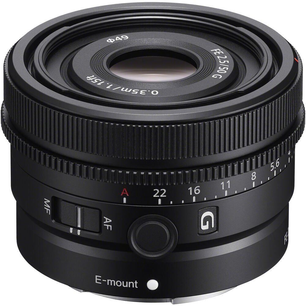 Sony FE 50mm F2.5 G Full Frame Lens (Sony Eurasia Garantili)