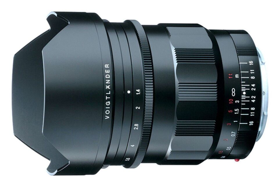 Voigtländer lens F1.4/21mm E-mount NOKTON