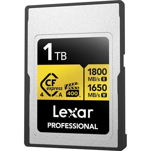 Lexar 1TB Professional Gold CFexpress 4.0 Type A Hafıza Kartı