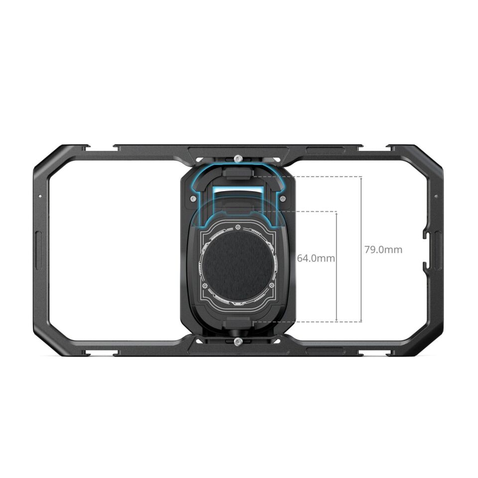 SmallRig 5276 Hepsi Bir Arada Termal Canlı Yayın ve Video Çekim El Tipi Telefon Kafesi Kiti