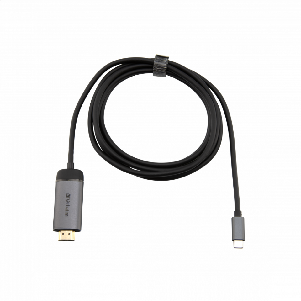 Verbatim 49144 - Usb-C To Hdmi Adapter - Usb 3.1 Gen 1 / Hdmi 1.5M Cable