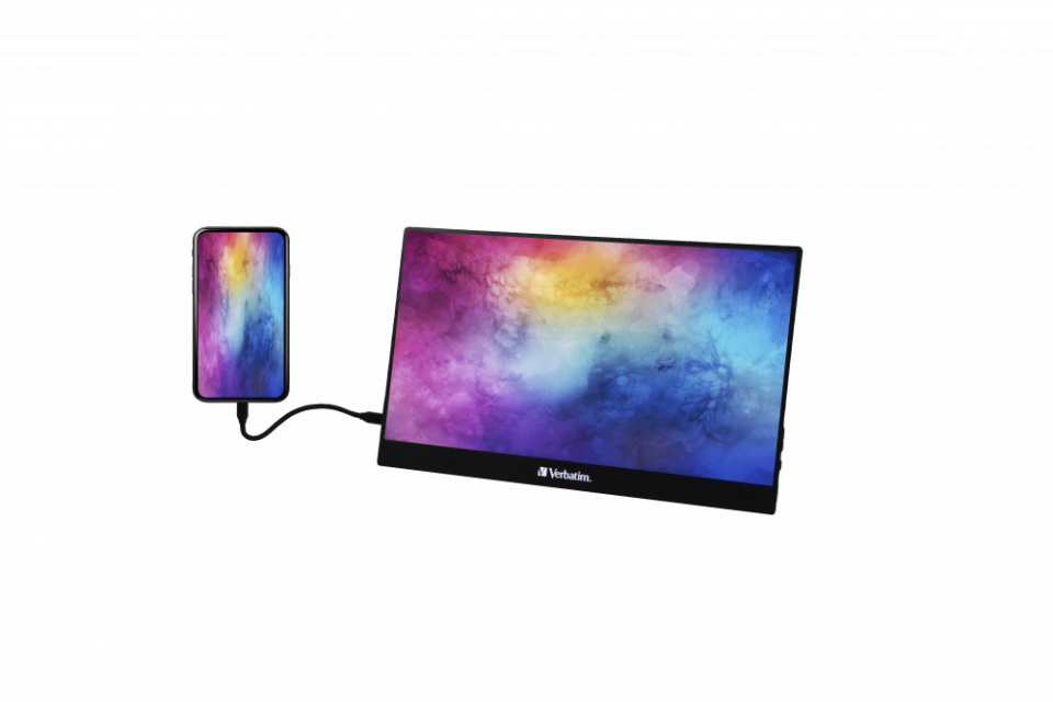 Verbatim 49590 V Pm-14 Portable Monitor 14 Fhd