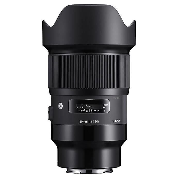 Sigma 20mm f/1.4 DG HSM Art Lens (Sony E-Bayonet)