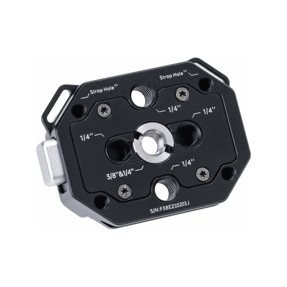 FALCAM F38 Multi-Functional Quick Release Base Arca Uyumlu 1/4'' 3/8'' Askı Bağlantılı - F38B4406