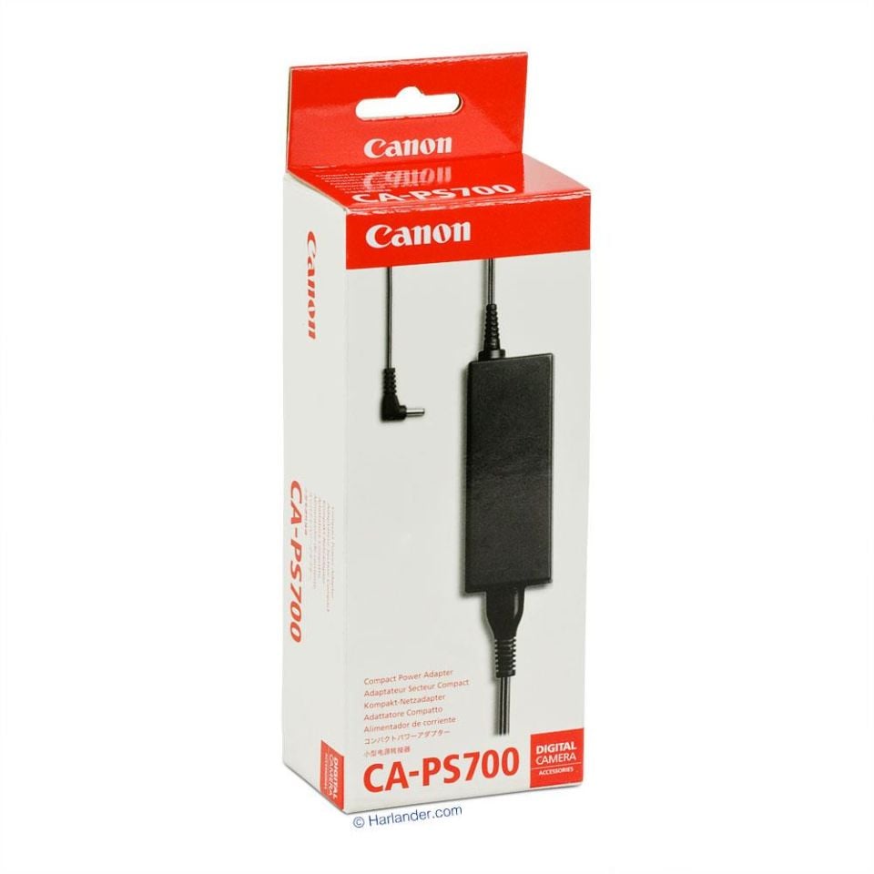 Canon CA-PS700 AC Adapter + Canon DR-E6 DC Coupler