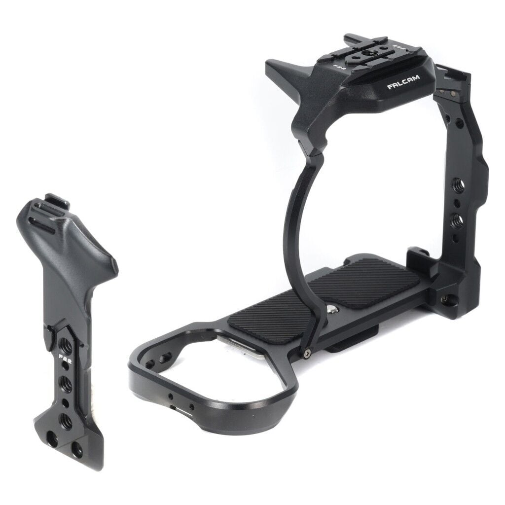 FALCAM F22 F38 F50 Quick Release Modüler Kamera Kafesi R5 II R5 R5C R6 R6 II Uyumlu Siyah - C00B4802B