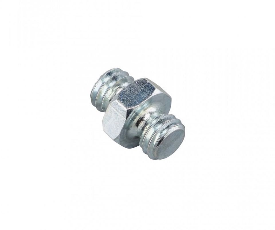 MANFROTTO MA 125 SHORT ADAPTER SPIGOT 3/8+3/8