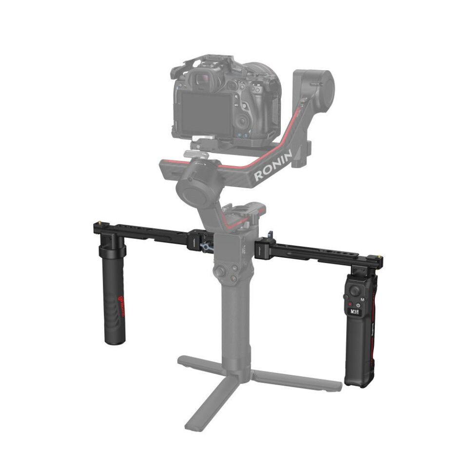 SmallRig 3954  DJI RS Serisi için Kablosuz Kontrollü Çift El Tutacağı