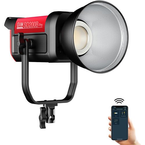 GVM Pro SD200B Bi-Color LED Video Işık Seti (GVM-SD200B-SET2)