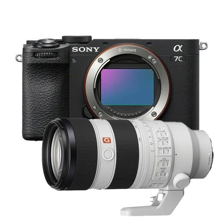Sony A7C II Body + Sony FE 70-200mm f/4 Macro G OSS II Lens