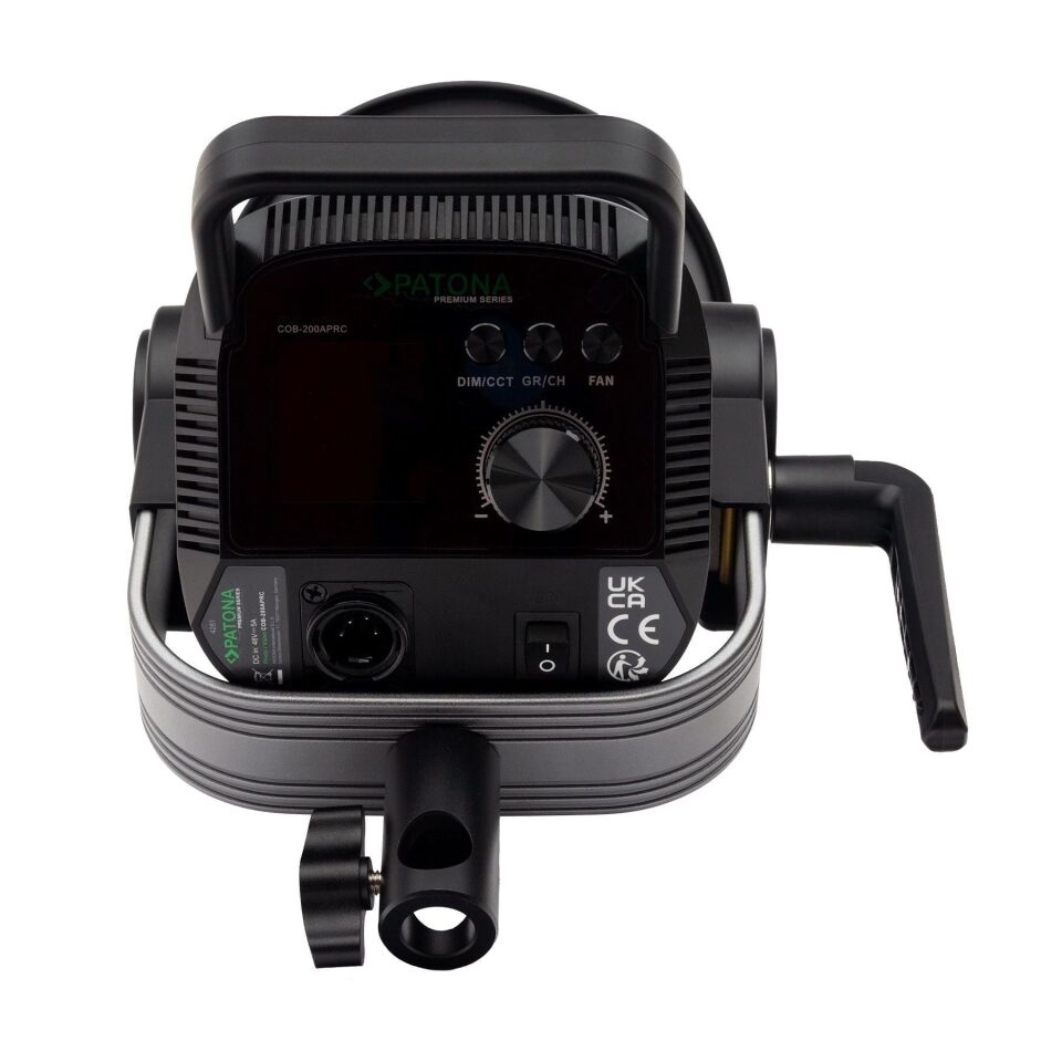 PATONA 4281 COB-200 Watt Bi Color Tek'li Kit LED Video Işığı