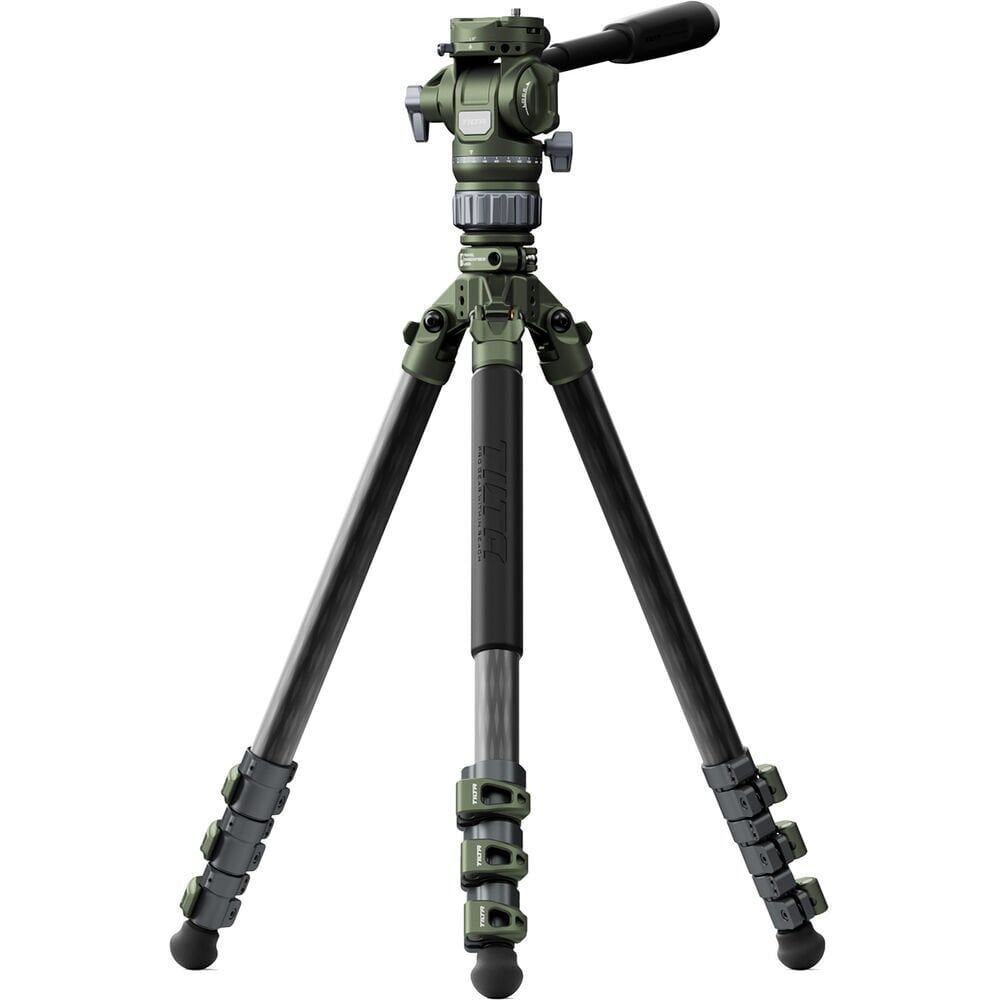 TILTA  Travel Video Fluid Head with 3 Stage - Forest Green TT-VT05-FB-FG