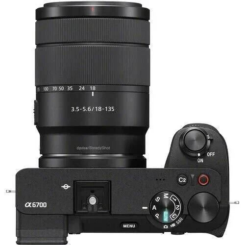 Sony A6700 18-135mm Lens Kit + Sony SEL 35mm f/1.8 OSS Lens