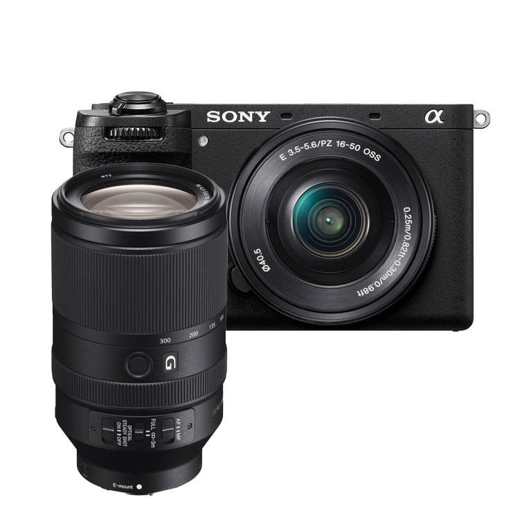 Sony A6700 16-50mm Lens Kit + Sony FE 70-350mm f/4.5-6.3 G OSS Lens