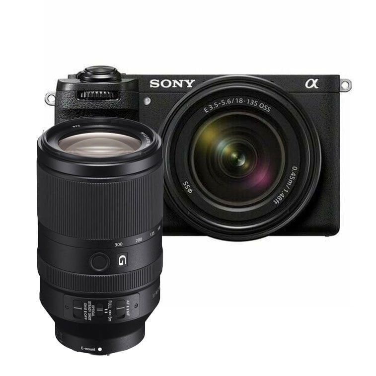 Sony A6700 18-135mm Lens Kit + Sony FE 70-350mm f/4.5-6.3 G OSS Lens