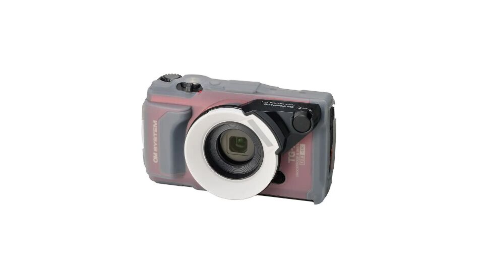 Olympus Csch-128 Grey Silicon Jacket For Tg-7