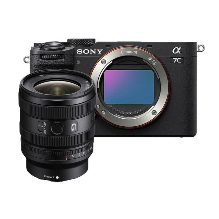 Sony A7C II + 28-60mm F/4-5.6 Lens Kit + Sony FE 16-25mm f/2.8 G Lens