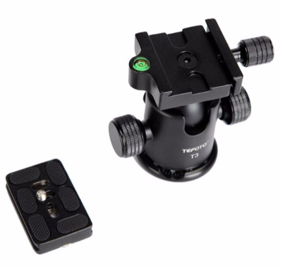 Tefoto T3 Kamera Tripod Top Kafa Ballhead T1101