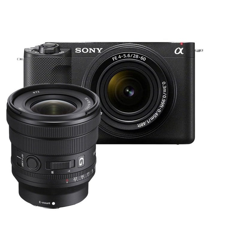 Sony ZV-E1 28-60mm F4-5.6 Kit Lens + Sony FE PZ 16-35mm f/4 G Lens