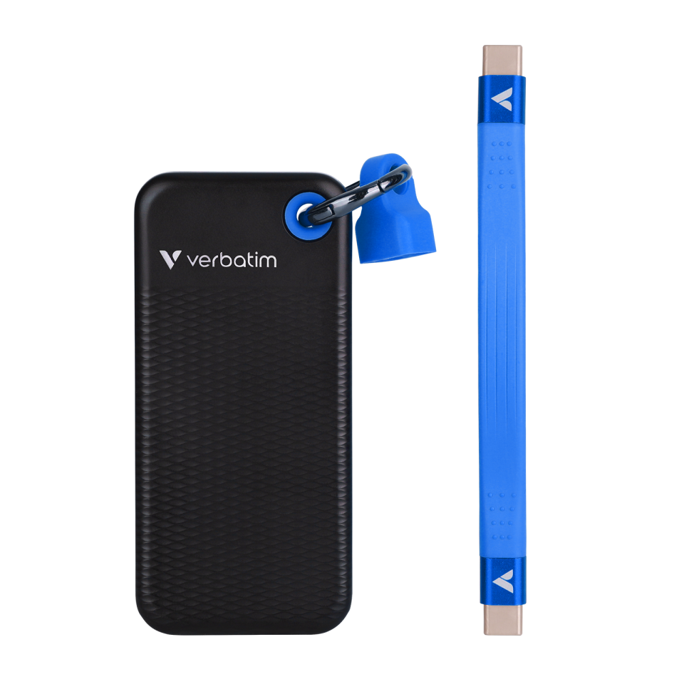 VERBATIM 32191 Pocket SSD USB 3.1GEN2 1TB B/B