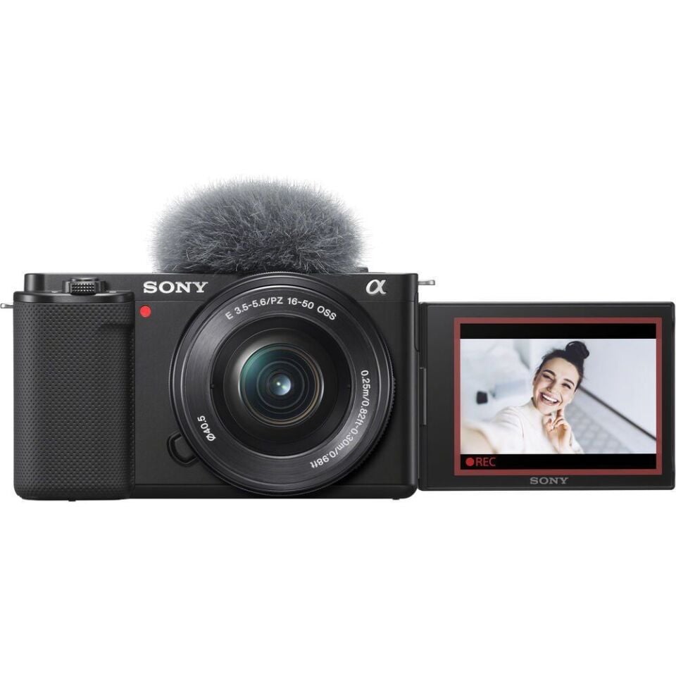 Sony ZV-E10 16-50mm Kit Lens + Sony E 55-210mm f/4.5-6.3 OSS Lens