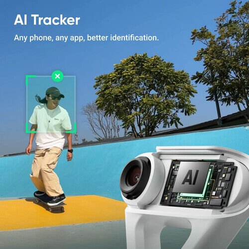 Insta360 Flow 2 AI Tracker Bundle (Summit White)