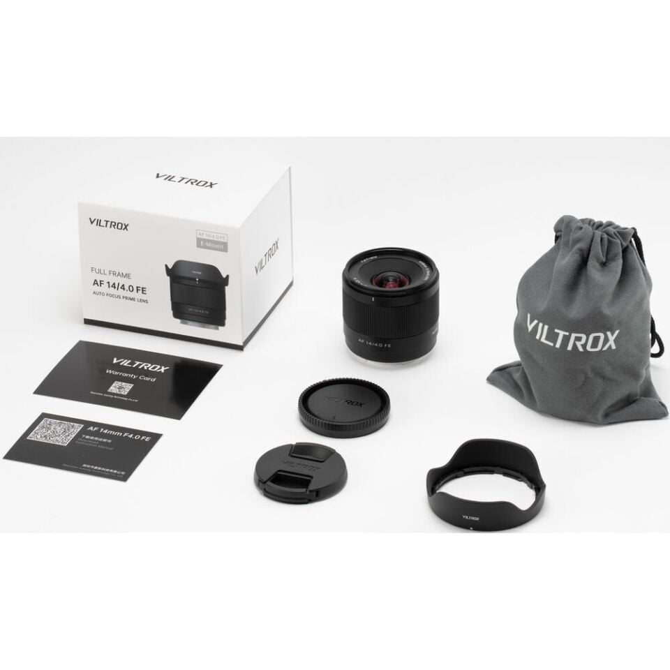 Viltrox AF 14mm F4 Air FE Sony E Mount Full Frame Lens