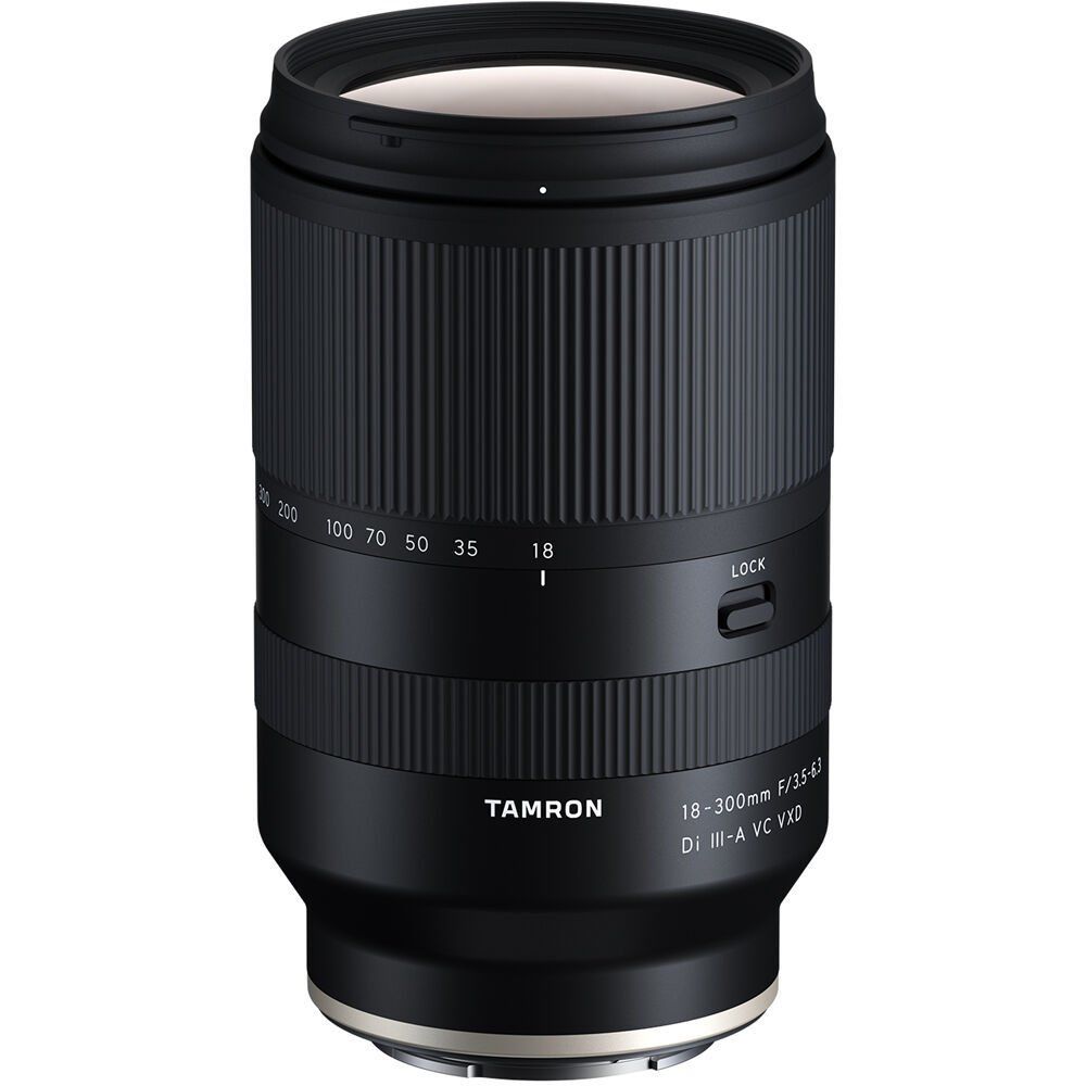 Tamron 18-300mm f/3.5-6.3 Di III-A VC VXD Lens (Sony E Mount, APS-C)