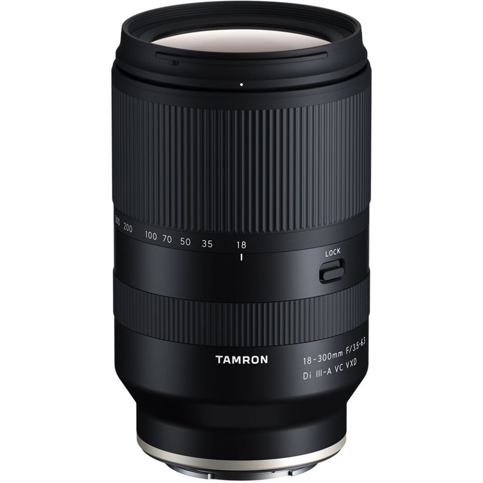 Tamron 18-300mm f/3.5-6.3 Di III-A VC VXD Lens (Sony E Mount, APS-C)