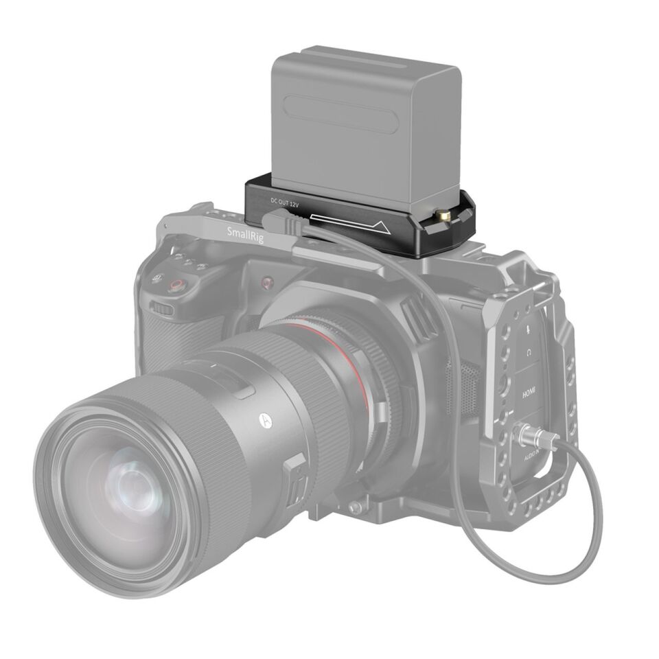 SmallRig 3018 Sony NP-F Serisi Piller için Adaptör Plakası