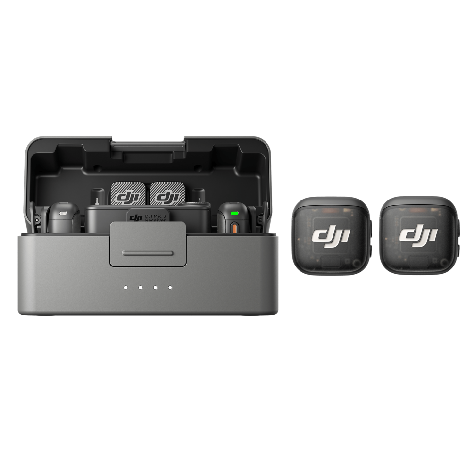 DJI Mic 3 (2 TX + 1 RX + Charging Case)