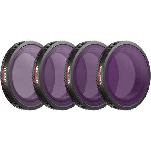 Freewell 4-Pack Bright Day ND/PL Filters for DJI Osmo Nano
