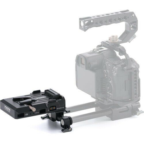 TILTA Tiltaing Smart V Mount Battery Plate - Black TA-BTP3-V-B