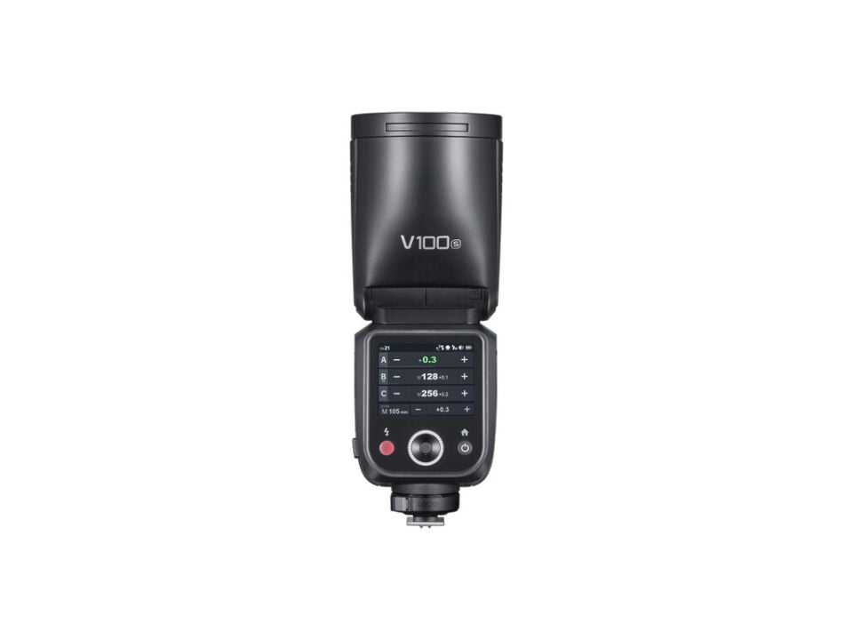 Godox V100 Sony Uyumlu Yuvarlak Kafa Flaş