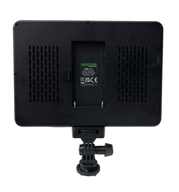 Patona LED-396A Bicolor Video Işığı (F970 Pil Şarj Dahil)