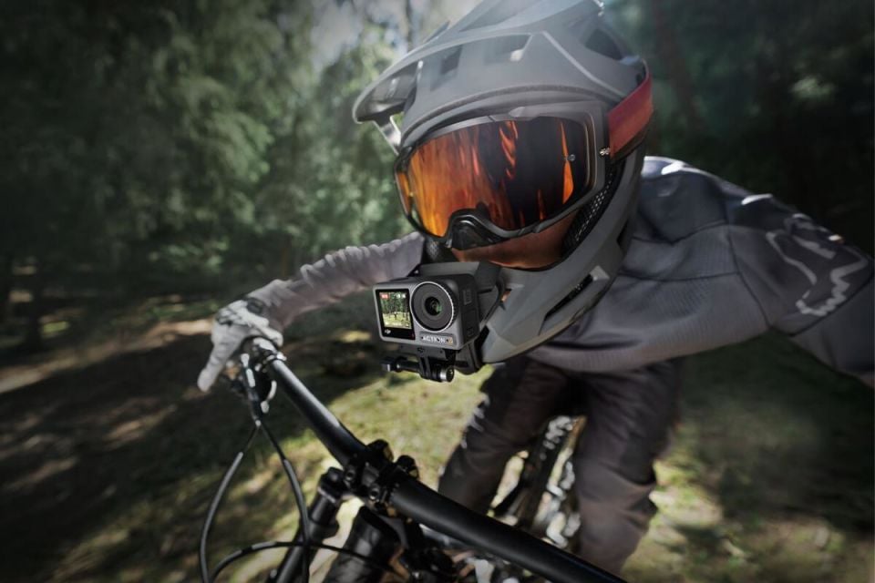 DJI Osmo Action Kask Çene Bağlantısı ( Helmet Chin Mount )