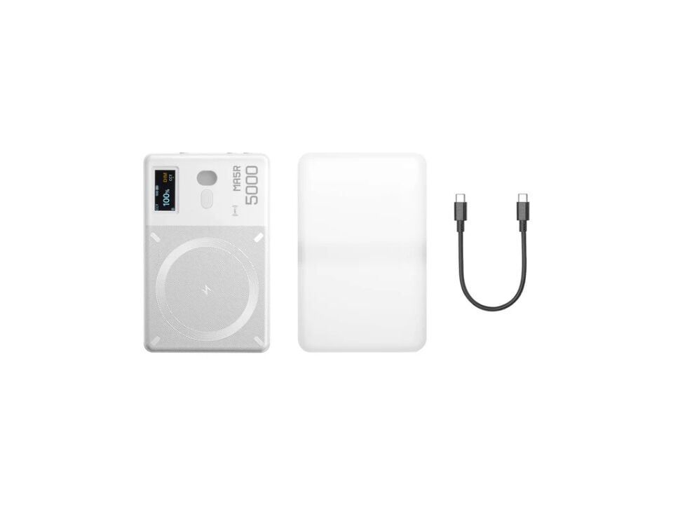 Godox MA5R RGB Magsafe Powerbank LED Işık (Beyaz)