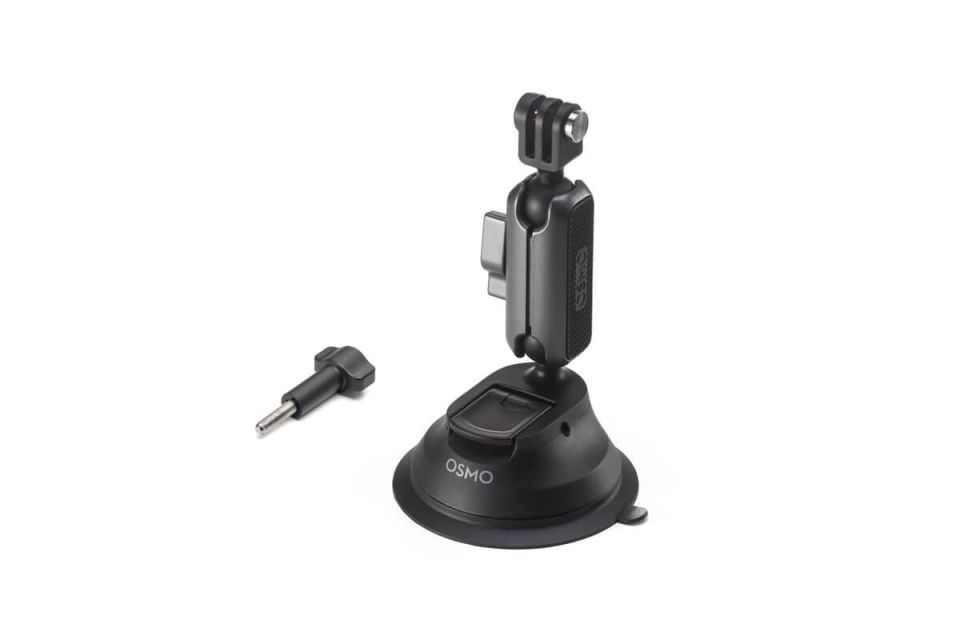 DJI Osmo Action Vantuz Montajı (Suction Cup)
