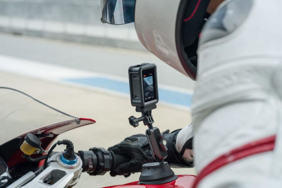 DJI Osmo Action Vantuz Montajı (Suction Cup)